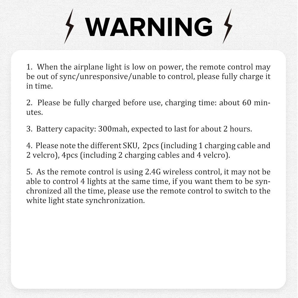 2PCS/4PCS Wireless LED Drone S - Drone Beacon Light ulasan dan harga