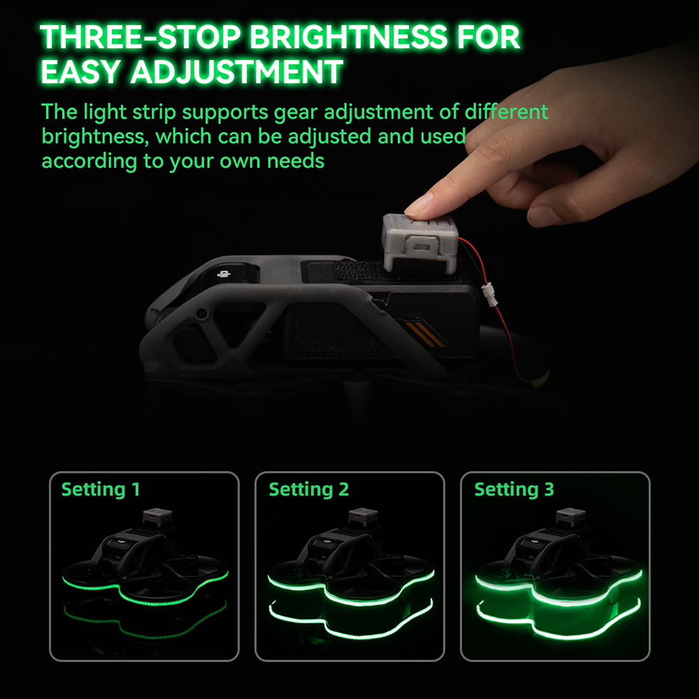 RC LED Light Strips for DJI Av - Drone Beacon Light ulasan dan harga
