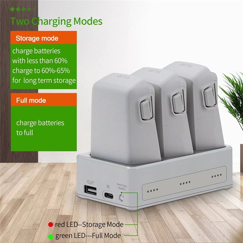 B92B Three-Way Charging Hub fo - Drone Charging Hub ulasan dan harga